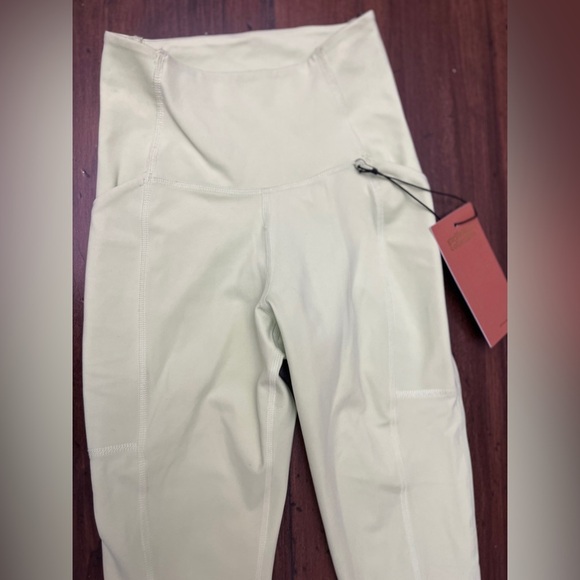 Girlfriend Collective Size XXS Green Leggings Spring Juniors Tween Activewear - Picture 6 of 11